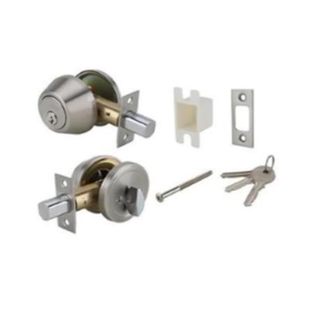 AZLE SINGLE DEADBOLT STAINLESS STEEL D101