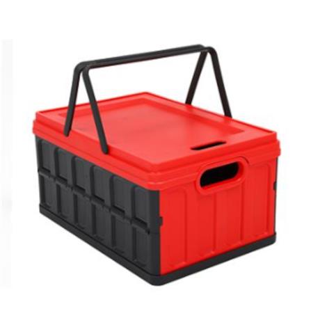 FOLDBALE TOOL STORAGE BOX MATALL 32L BLACK-RED