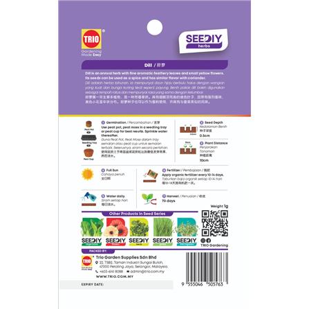 TRIO SY HERBS DILL 609