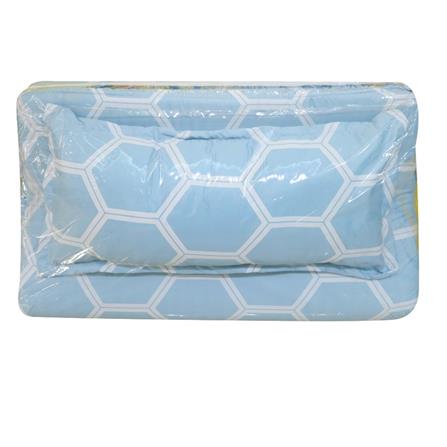 HLS PICNIC 90X180CM HONEYCOMB BLUE