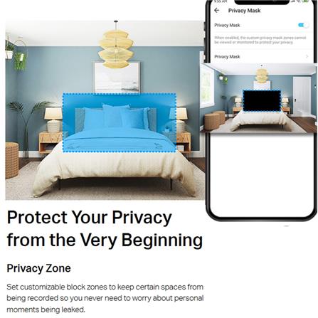 TP-LINK WIFI HOME SECURITY PAN & TILT CAMERA C210 WHITE