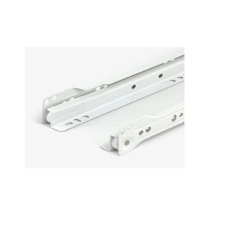 AVIO 20" SELF CLOSE SIDE MOUNT DRAWER SLIDE WHITE