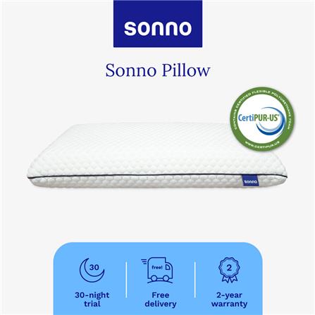 SONNO THE PILLOW PIL-1G-MEM-40-70WH WHITE