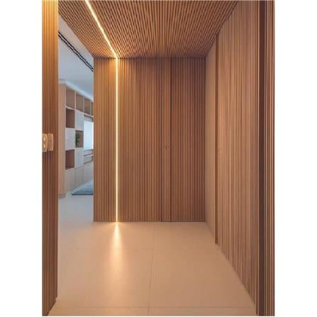 ECOCLASS END CAP FOR WALL LINE OAK 300X2CM