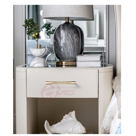 AVIO ZAMAC HANDLE D186 5" 128MM BRASS MATT