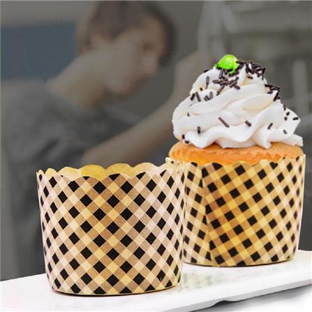 LITTLE HOMES BAKING MUFFIN CUPS-50/50 15S GRID 974