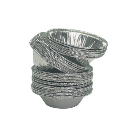LITTLE HOMES BAKING ALUMINIUM FOIL CONTAINER-TART #345 G 24PCS 981