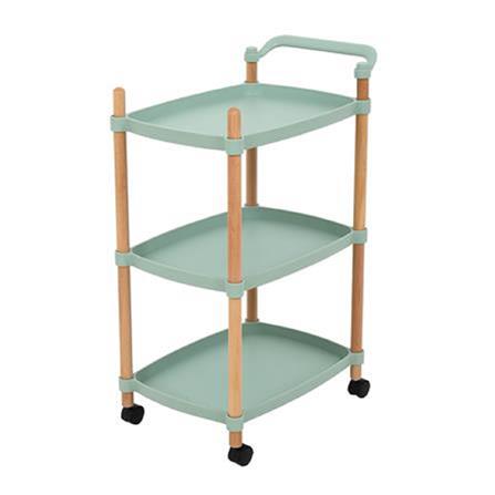 3TIER SHELVES FOREST STAKCO 47X31X80CM GREEN