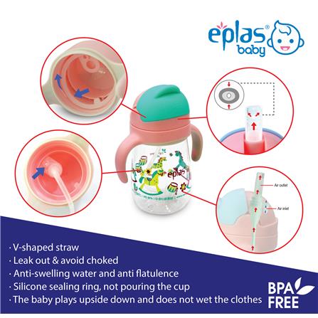 EPLAS BABY CUP SIPPY 450ML EGQ-450BPA