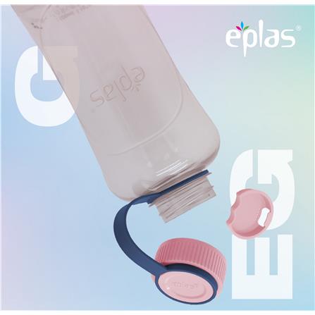 EPLAS WATER BOTTLE 1150ML W/STRAW EGG-1150BPA