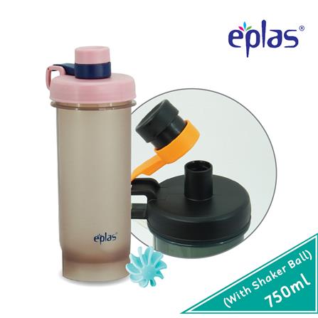EPLAS SPORT SHAKE  WATER BOTTLE 750ML PP BPA-FREE EGS-750PP