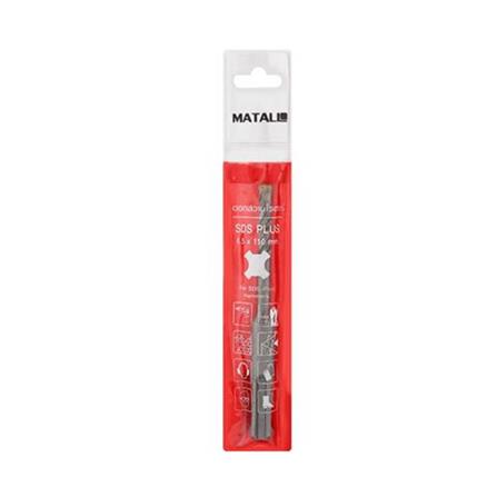MATALL CONCRETE DRILL BIT SDS PLUS 6.5X110MM (DOUBLE FLUTES)