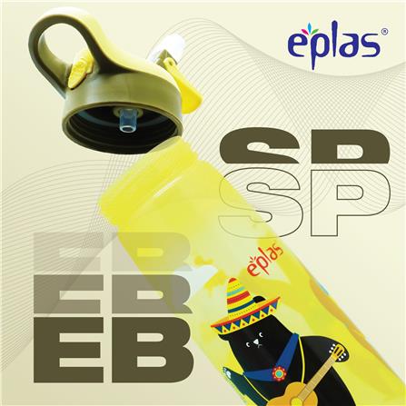 EPLAS KIDS WATER BOTTLE 550ML PP BPA-FREE EBSP-550PP