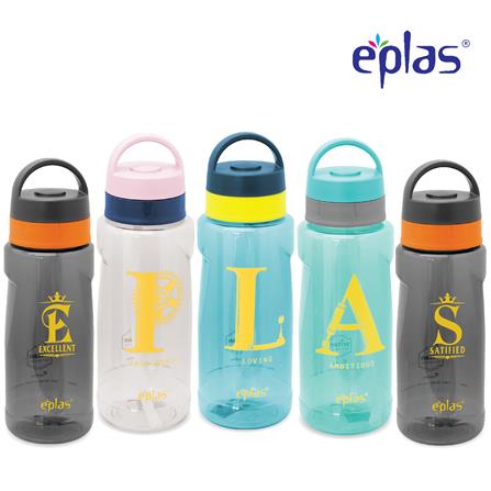 EPLAS WATER BOTTLE 2500ML WITH STRAW TRITAN BPA-FREE EGT-2500BPA