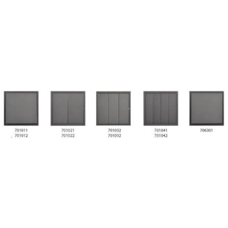 SIMON 16A 2 GANG 2 WAY SWITCH H701022 BLACK