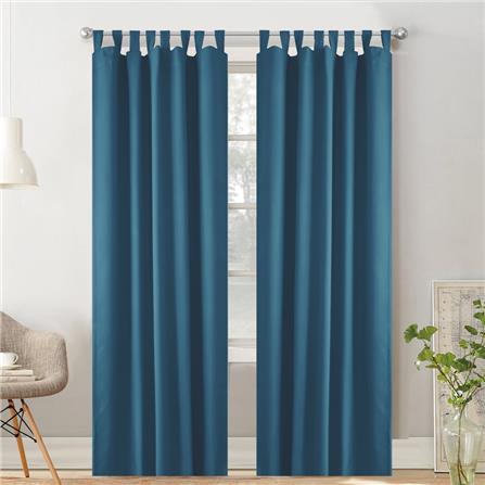 HLS CURTAIN TAB TOP ZAFA UV 130X280CM BLUE