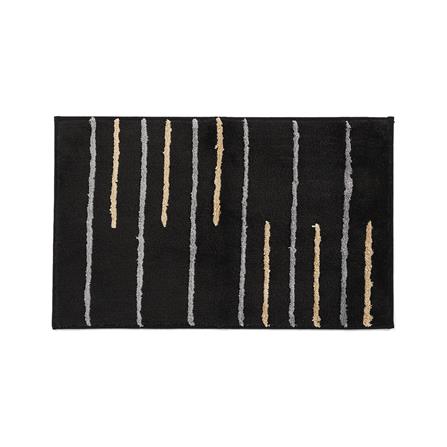 HLS RUG PIANA 45X70CM BLACK