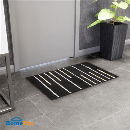 HLS RUG PIANA 45X70CM BLACK