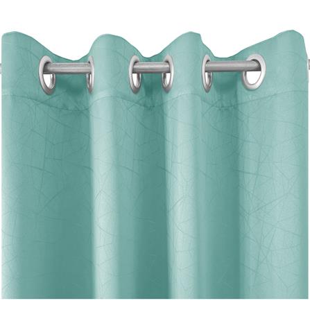HLS CURTAIN EYELET LILY UV 140X250CM BLUE