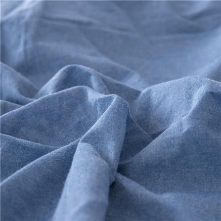 HLS BEDSHEET JAPANESE STYLE COTTON SUPER SINGLE BLUE
