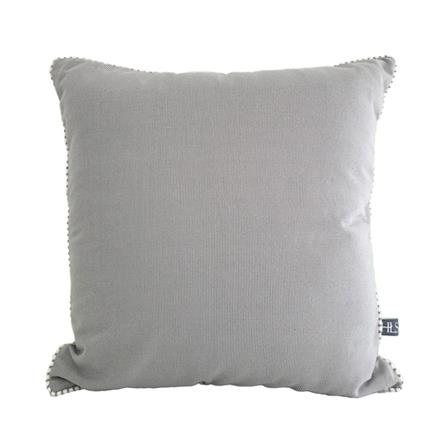 HLS CUSHION PINKU 18X18" GRAY