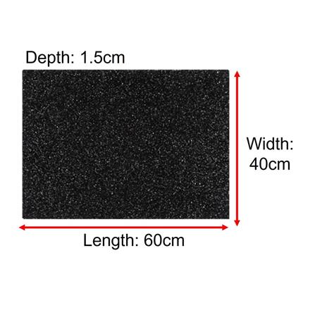 PVC COIL MAT 40x60CM (4.0) SPIKE BACK
