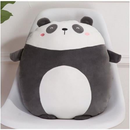HLS PLUSH CUSHION PANDA 40CM BLACK