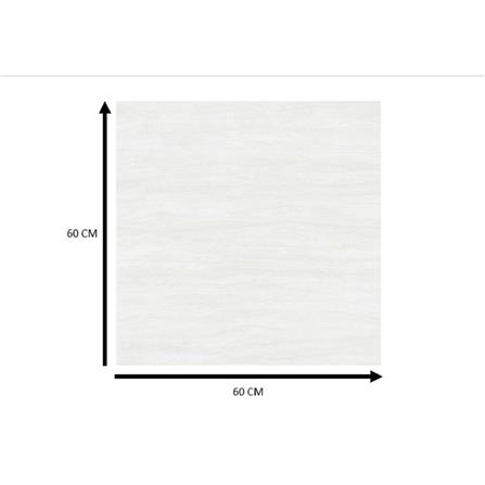 GUOCERA FLOORTILE 60X60CM ASTON WHITE 1.44M2