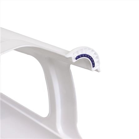 SPRING PLASTIC PP STOOL BELLA WHITE