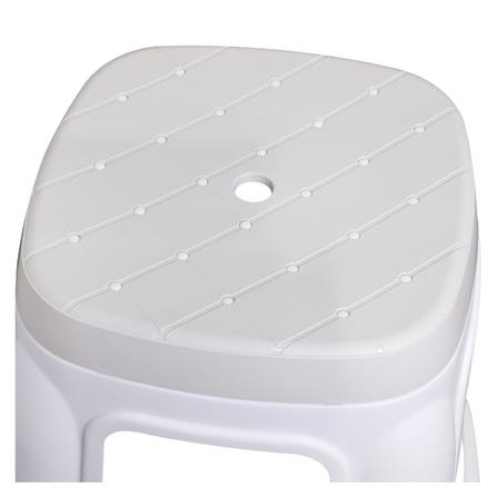 SPRING PLASTIC PP STOOL BELLA WHITE