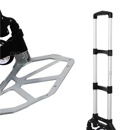 OKURA ALUMINIUM FOLDABLE TROLLEY 70KG 48X39X100CM