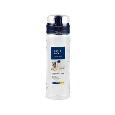 WATER BOTTLE TRITAN SUPER LOCK 600ML BLUE