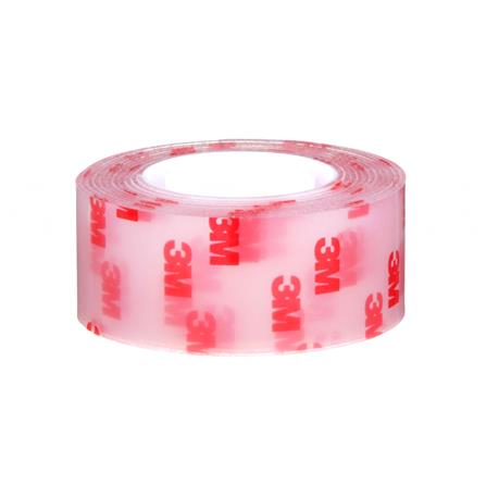 SCOTCH CLEAR DOUBLE-SIDED MOUNTING TAPE 19MMx1.5M (410-S19)