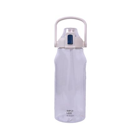 WATER BOTTLE TRITAN SUPE LOCK 2L GREY