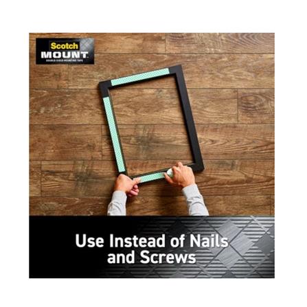 SCOTCH INDOOR DOUBLE-SIDED MOUNTING TAPE 19MMx1.5M (110-S19)