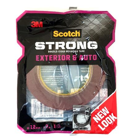 SCOTCH EXTERIOR & AUTO DOUBLE-SIDED MOUNTING TAPE 12MMx7M (710-M12)