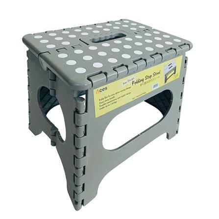 TOP ACE BATHROOM FOLDABLE STOOL SS270 2023 SOLID GREY