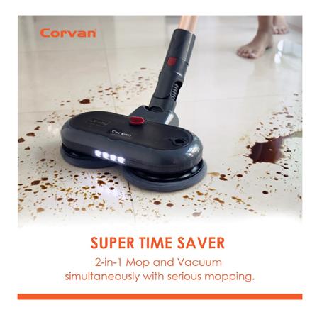 CORVAN STICK VACUUM+MOP CCV-K18-PRO 0.8LITER RUNTIME 60MINUTES