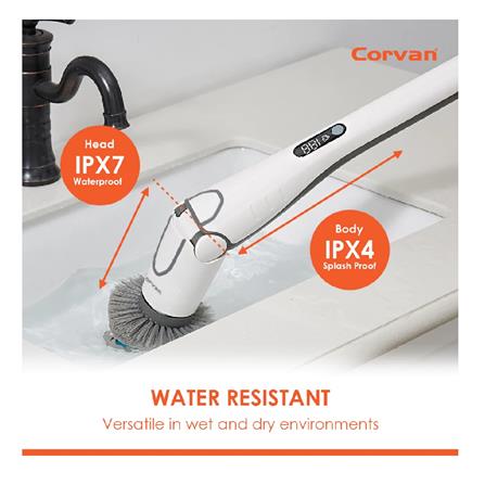 CORVAN STEAM CLEANER POWER SCRUB CP5-P8 RUNTIME 90 MINUTES