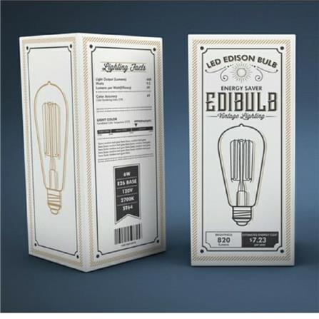LED E.BULB FLMT G95 4W E27 STAR EDISON