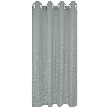 HLS CURTAIN EYELET BELLE UV 140X280CM LIGHT GRAY