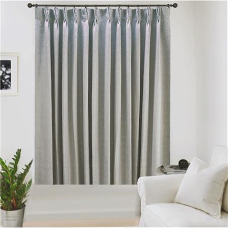 HLS CURTAIN FRENCH PLEAT BELLE UV 140X180CM LIGHT GRAY