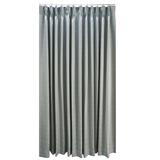 HLS CURTAIN FRENCH PLEAT BELLE UV 140X280 LIGHT GRAY