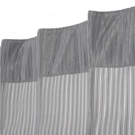 HLS SHEER CURTAIN HIDDEN TAP HOLMA 140X310CM GRAY