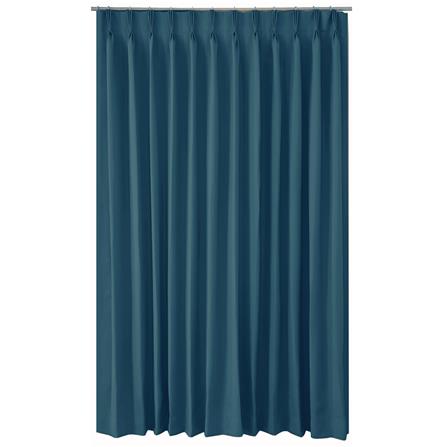 HLS CURTAIN FRENCH PLEAT ZAFA UV 140X220CM BLUE