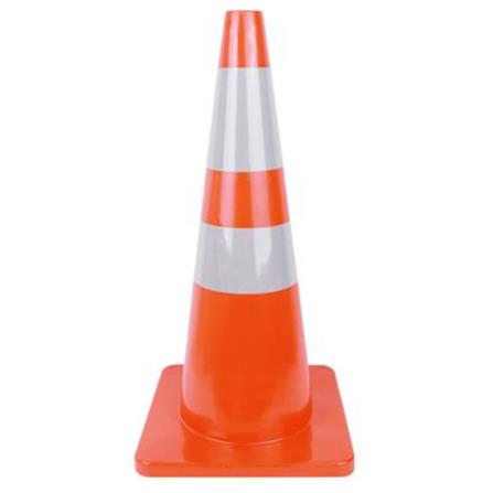 RIGHT PVC TRAFFIC CONE 70CM ORANGE