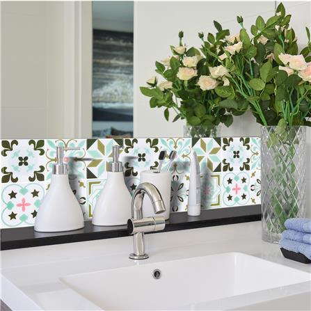 TARA PEEL&STICK VINYL STICKER 30X30 MINT MOROCCCO 2S