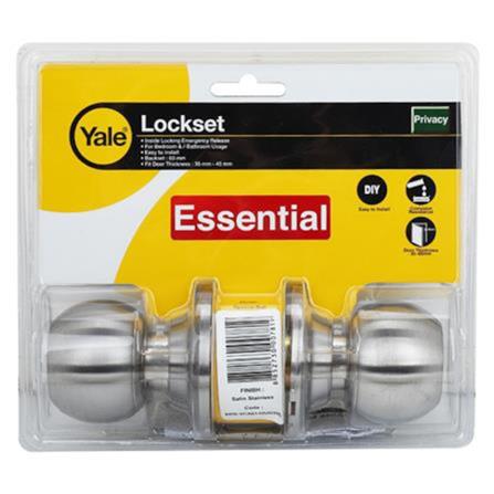 YALE EKN-VCA5142US32D STAINLESS STEEL BATHROOM KNOB