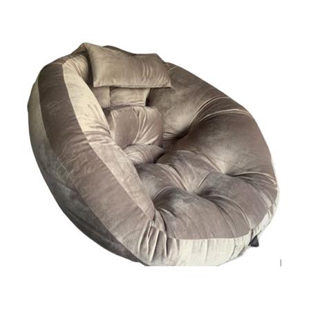 HLS CHAIRPAD ROUND 34X43" BROWN