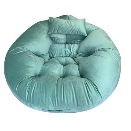 HLS CHAIRPAD ROUND 34X43" GREEN